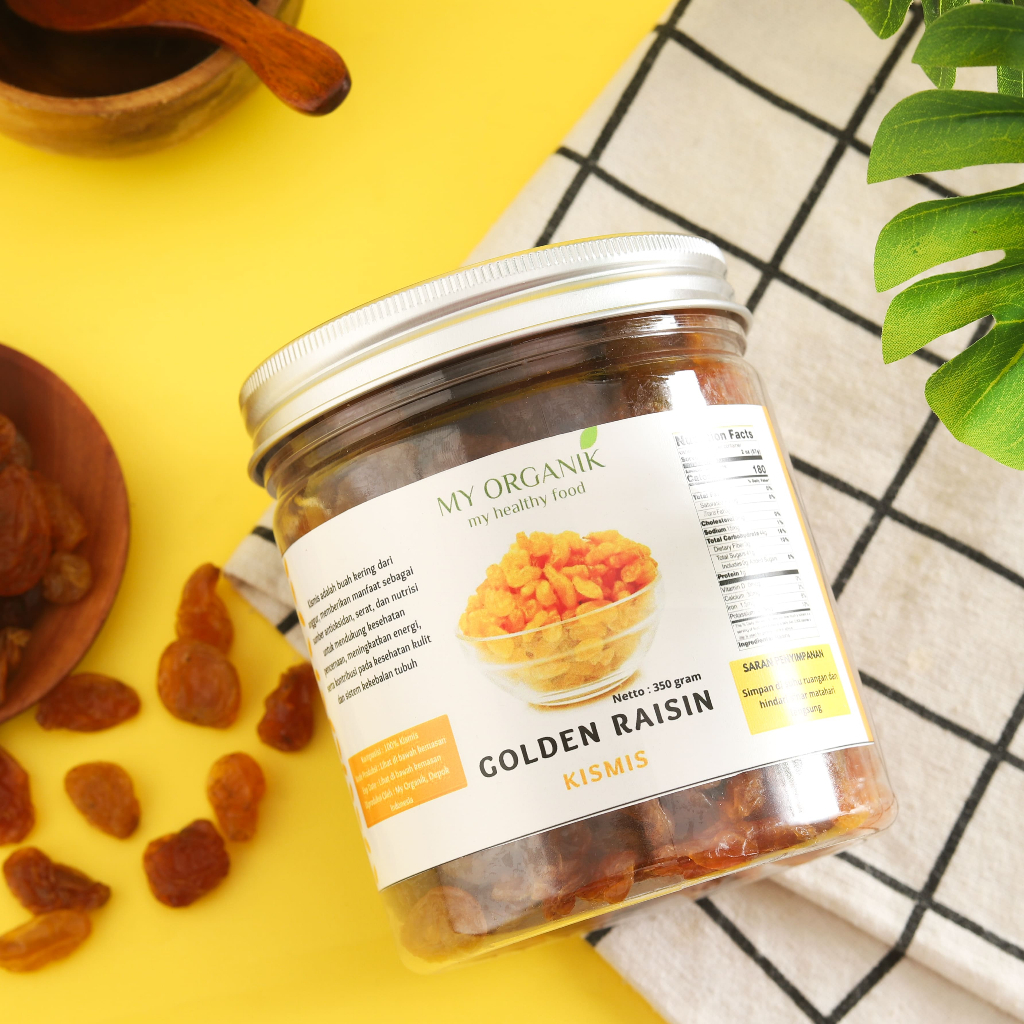 

QH My Organik Kismis Arab Original Golden Raisins Premium Organik 100% Raisin Simin Organic