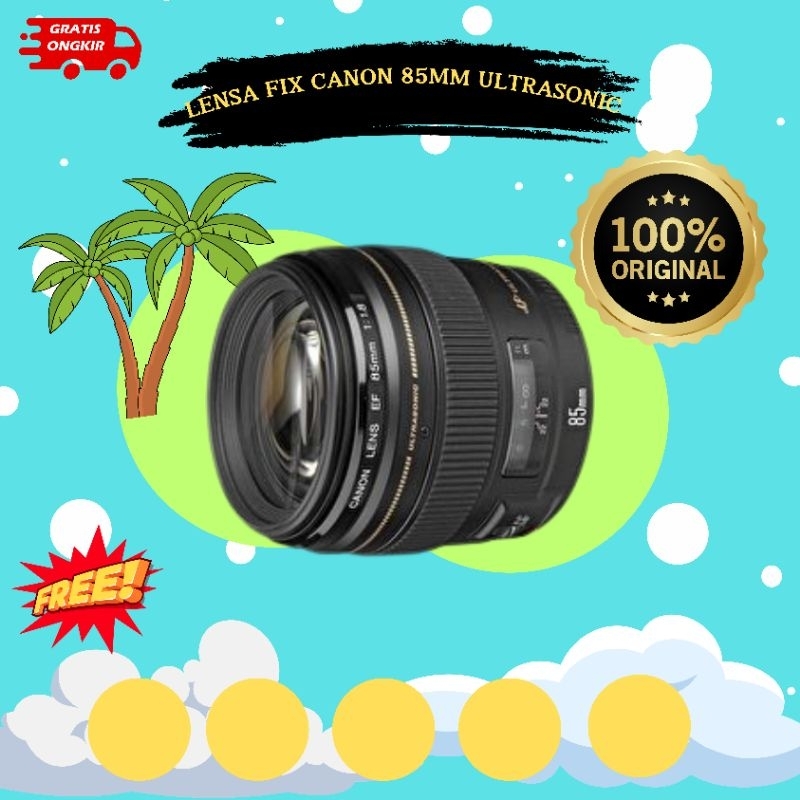 Lensa Canon 85mm f 1.8 usm