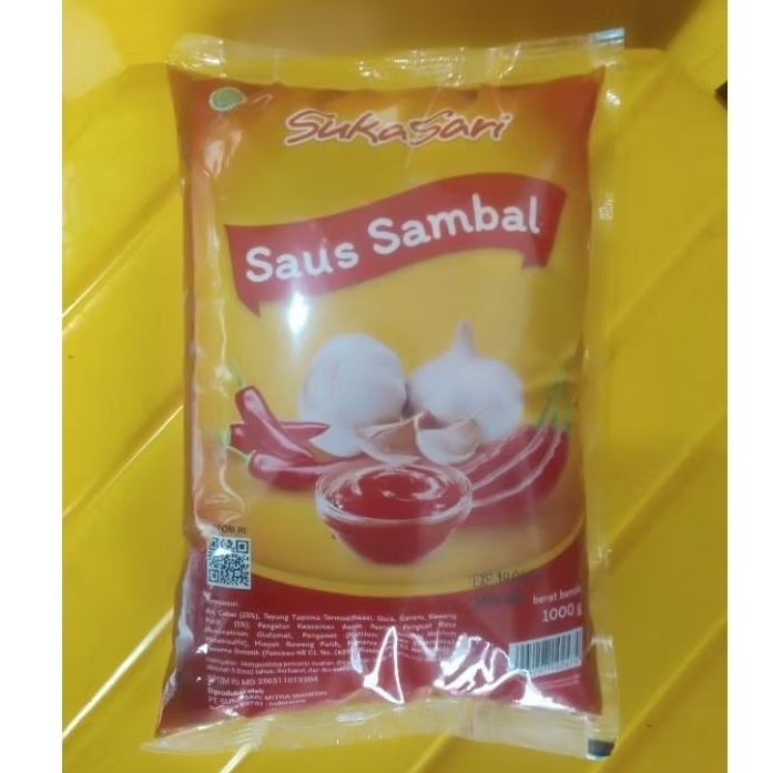 

Suka Sari Saos Sambal | Berat Bersih 1 kg