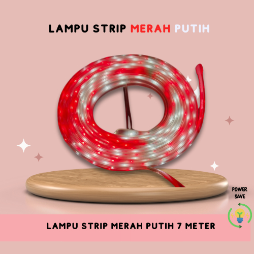 LAMPU STRIP MERAH PUTIH/LAMPU AGUSTUS/LAMPU HIAS RGB