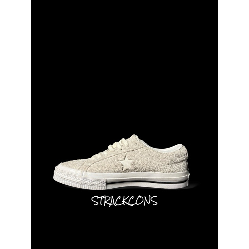 Converse One Star Ox White Grey "Suede"