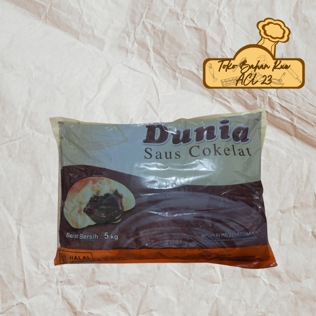 

Isian Coklat/Dunia Filling Pasta Cokelat Repack 1 Kg, 500gr, 250gr