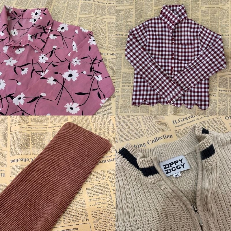 PRELOVED | Baju Atasan Wanita Zippy Ziggy