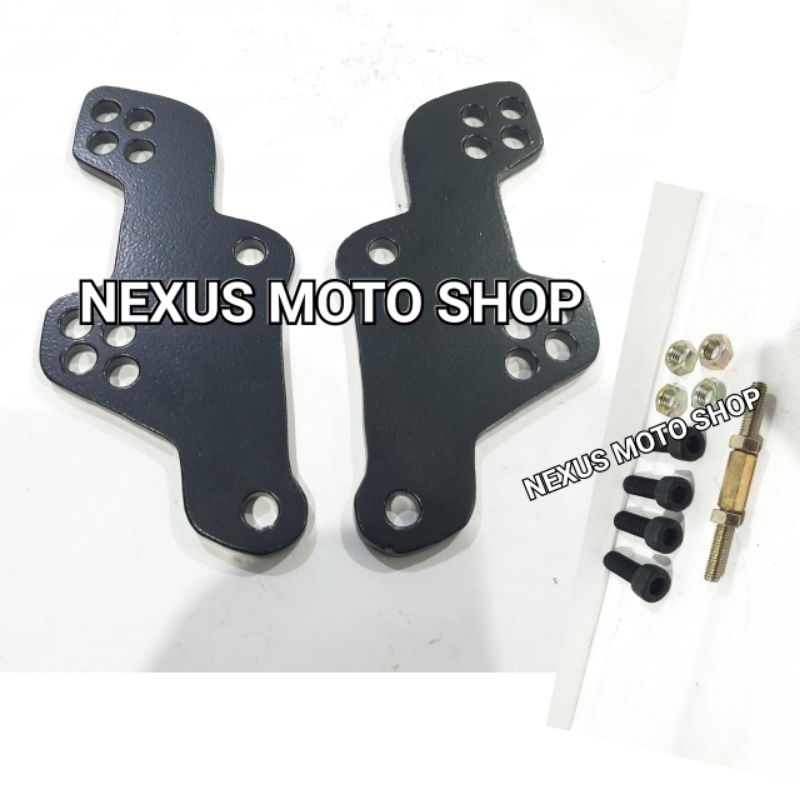 breket underbone cbr150R new adaptor step depan cbr150 lokal /cbr150k45A/cbr150k45G/cbr150 k45N brac