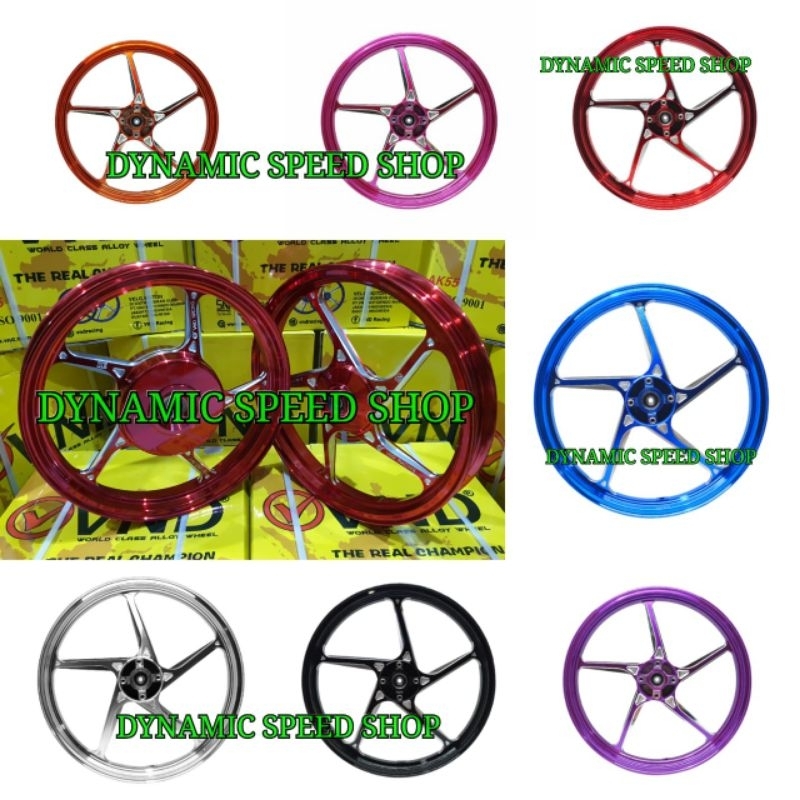 velg vnd ak55 beat velg vnd p5 vario110/beat new/beat deluxe velg vnd 160x14 185x14 beat street velg