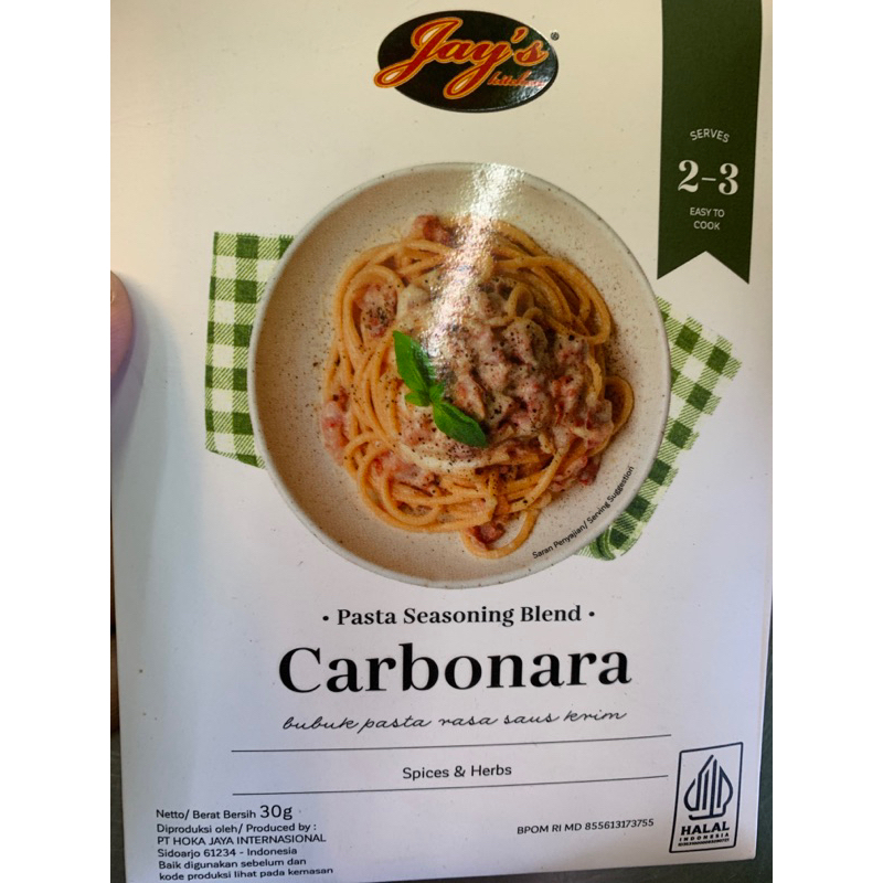 

jays Carbonara
