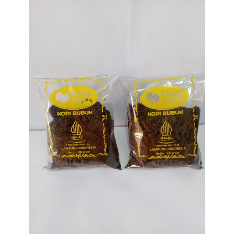 

KOPI (Paket 2 PCS) KOPI BUBUK MAS KOPI LAMPUNG