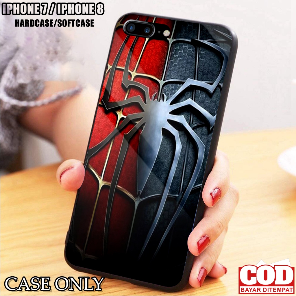 Case IPHONE 7 / IPHONE 8  - Casing IPHONE 7 / IPHONE 8 [ SPDRMN ] Silikon IPHONE 7 / IPHONE 8  - Kes