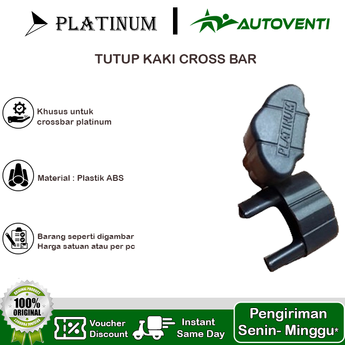 TUTUP KAKI CROSS BAR PLATINUM