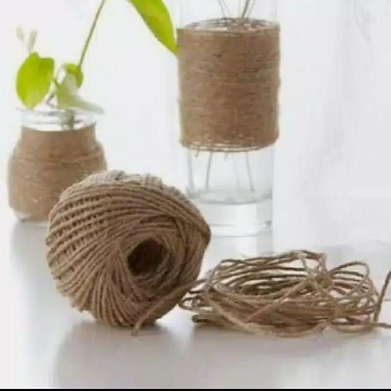 

Tali Goni 3PLY Tali Rami 3PLY Tali untuk pajangan foto Tali Hampers Tali bungkus kado kerajinan hiasan mahar craft 3ply dekorasi foto