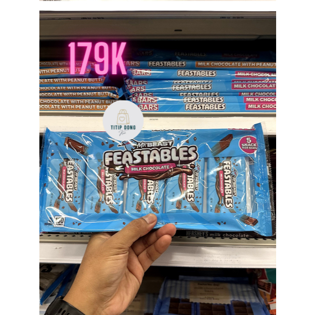 MrBeast Feastables Chocolate aneka varian