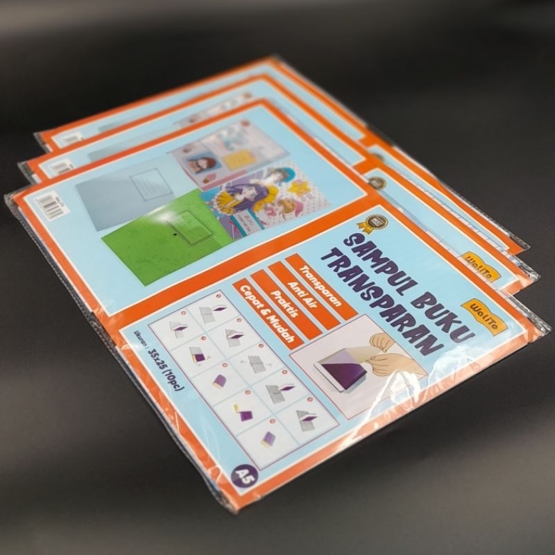 

SAMPUL BUKU STICKER TRANSPARANT