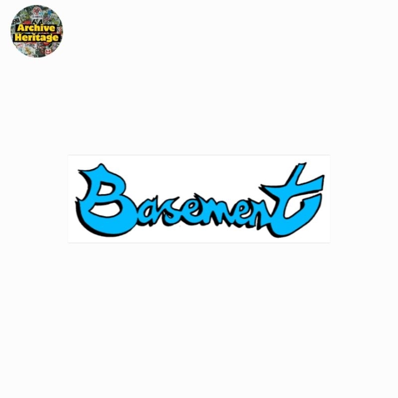 

sticker band Basement uk logo font pop punk stiker