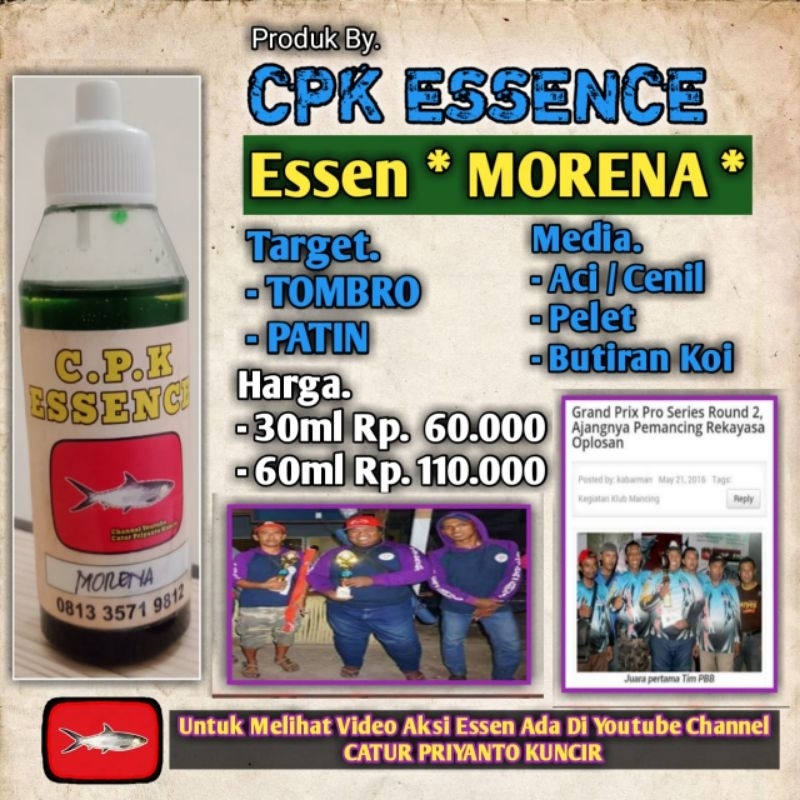 ESSEN CPK MORENA UNTUK IKAN AIR TAWAR ... MURAH