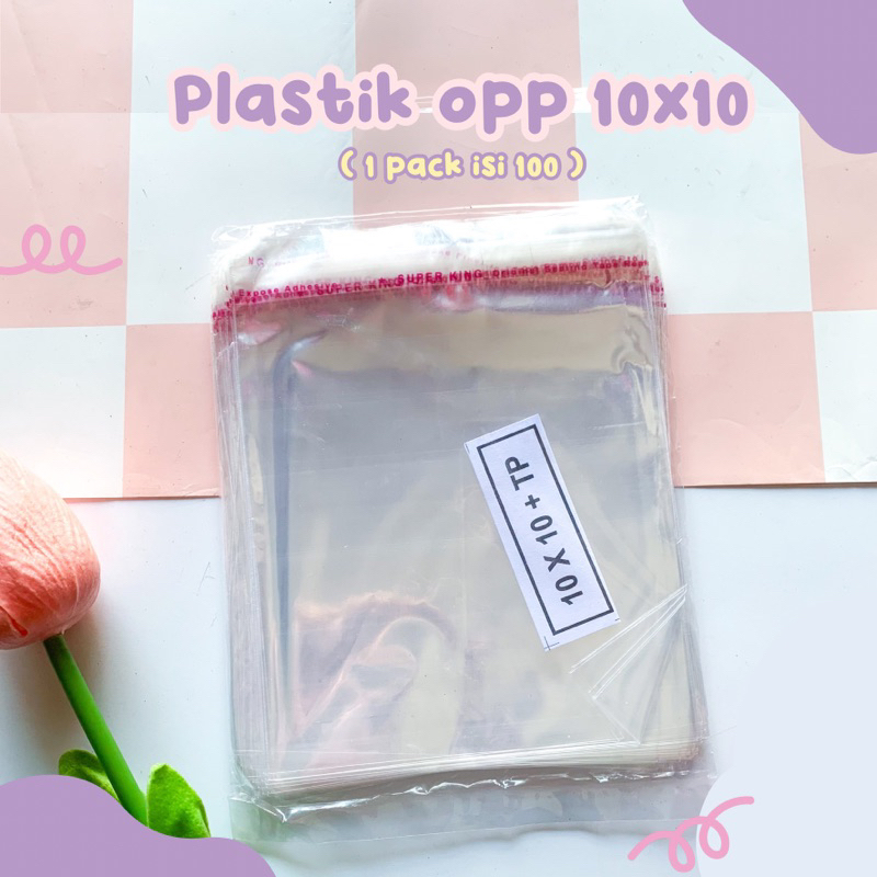

PLASTIK OPP 10x10