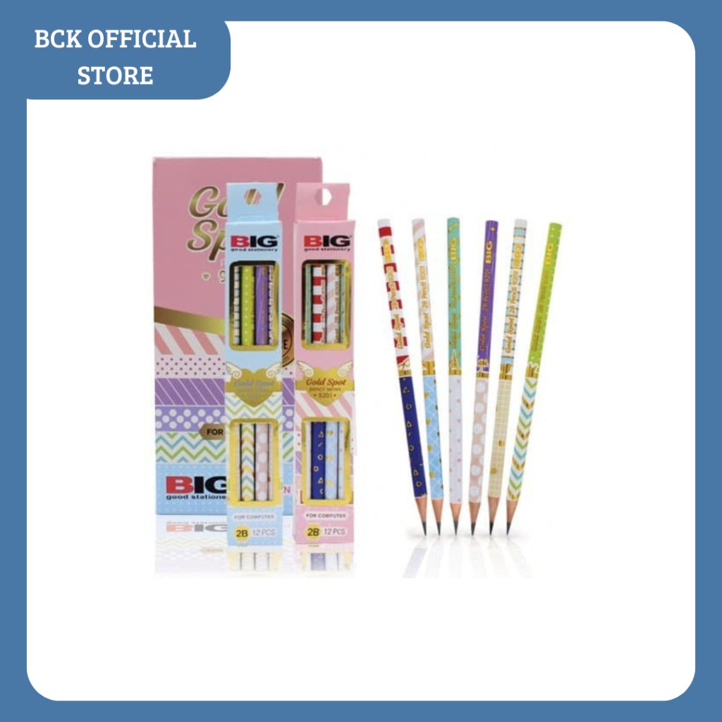 

Pensil 2B PS - 9201 Gold Sport (PACK)