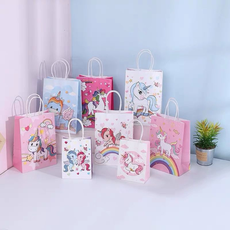

PAPER BAG KARAKTER TOTE BAG BUNGKUS KADO | PERLENGKAPAN HADIAH
