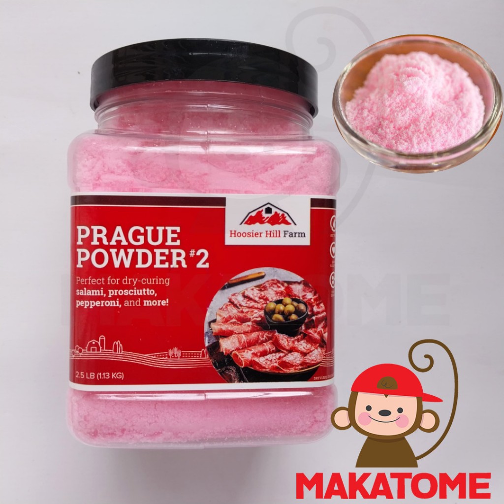 

Hoosier Hill Farm Prague Powder No. 2 Pink Curing Salt 25 gr 100 gr sodium nitrite nitrate chloride meat garam daging preserving ham salami nitrit nitrat