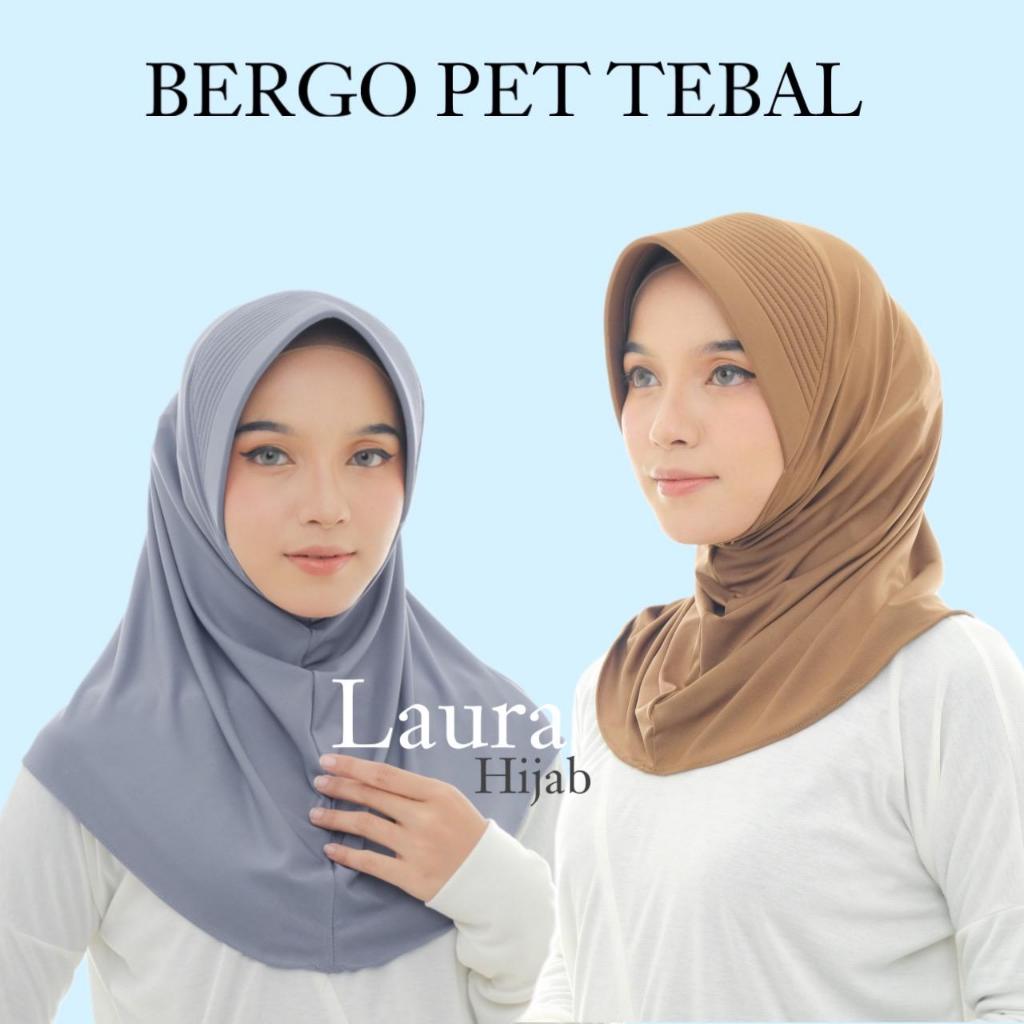 Jilbab Sport Instan Pet Besar Size M S / Hijab Instan Jersey Premium / Hijab Sport / Kerudung Sekola