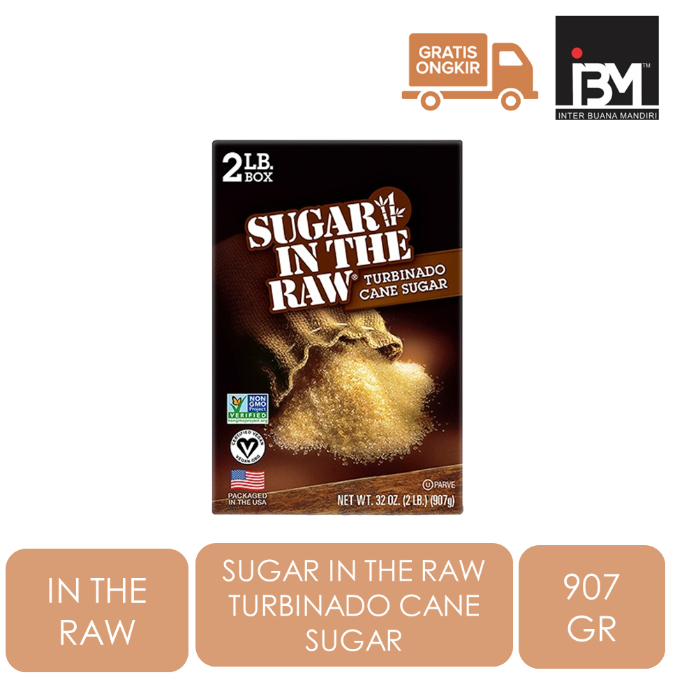 

Sugar In the Raw Turbinado Cane Sugar 970gr - Gula Turbinado Alami