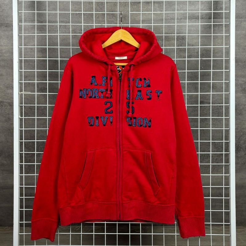 abercrombie & fitch zipper hoodie
