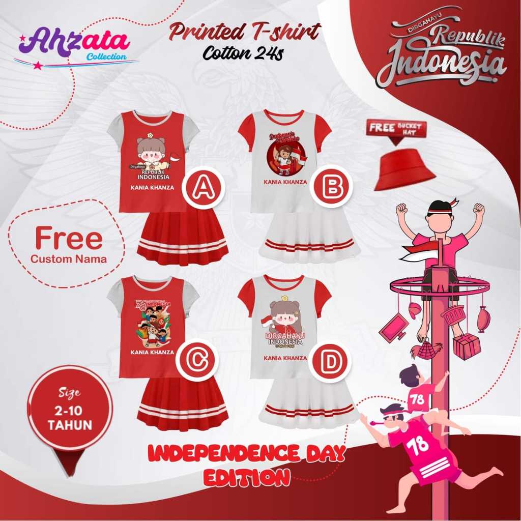 AHZATA Printed T-shirt