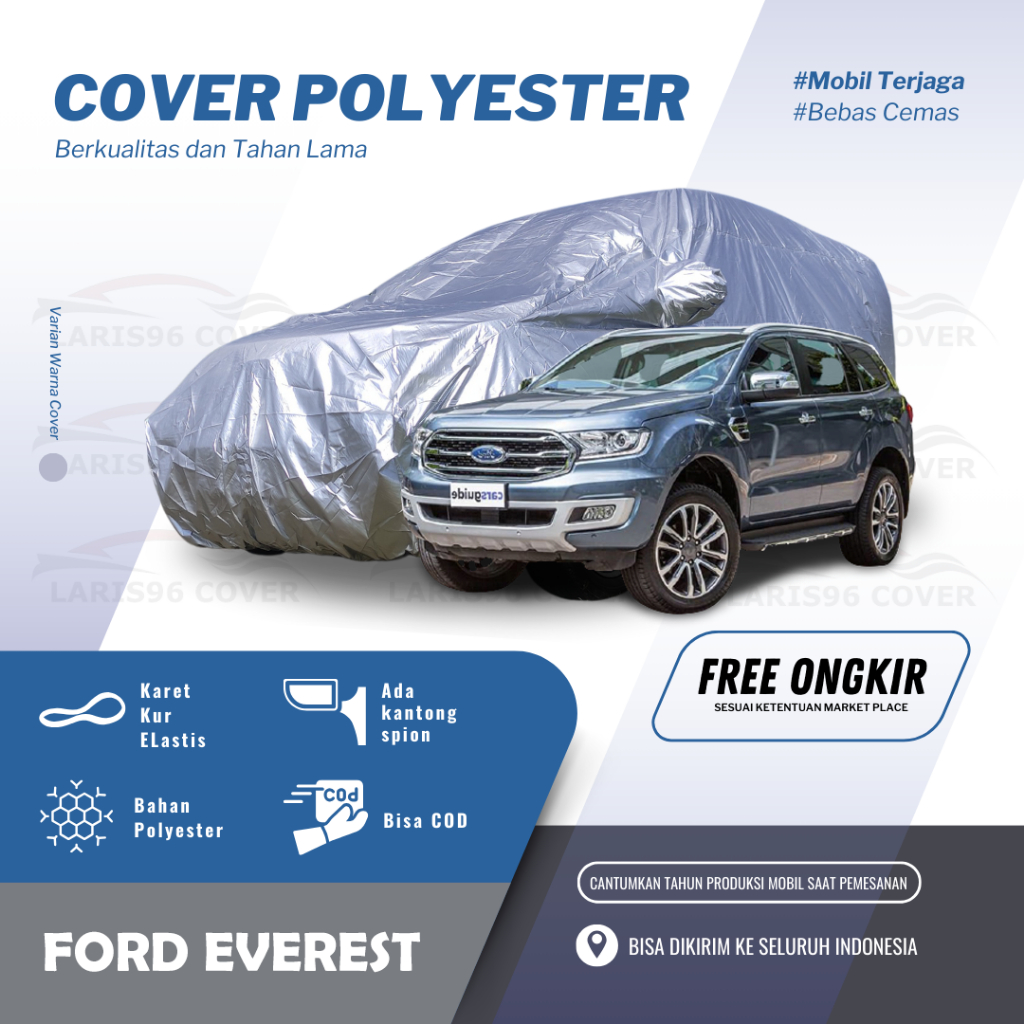 Body Cover Ford Everest Sarung Selimut Mantel Mobil Ford Everest
