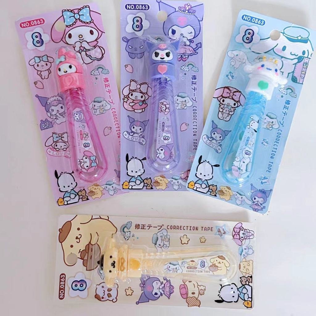 

TIPEX KEPALA SANRIO | TIP-EX SANRIO PITA | TIP-X | ALAT TULIS SEKOLAH ATS ATK SANRIO CORRECTION TAPE