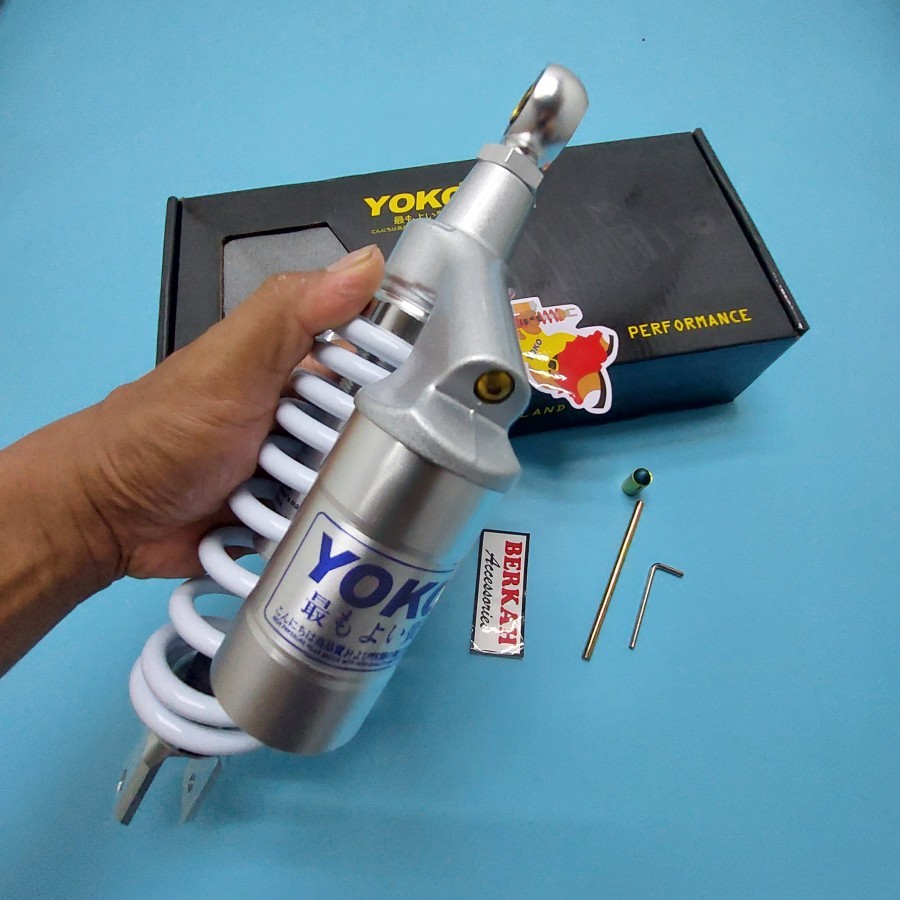 Shockbreaker tabung beat mio scoopy vario 110 tabung fungsi per putih tabung silver 310 320 mm origi