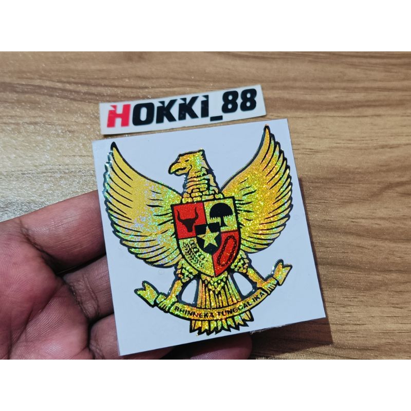 Emblem GARUDA timbul lentur 3D