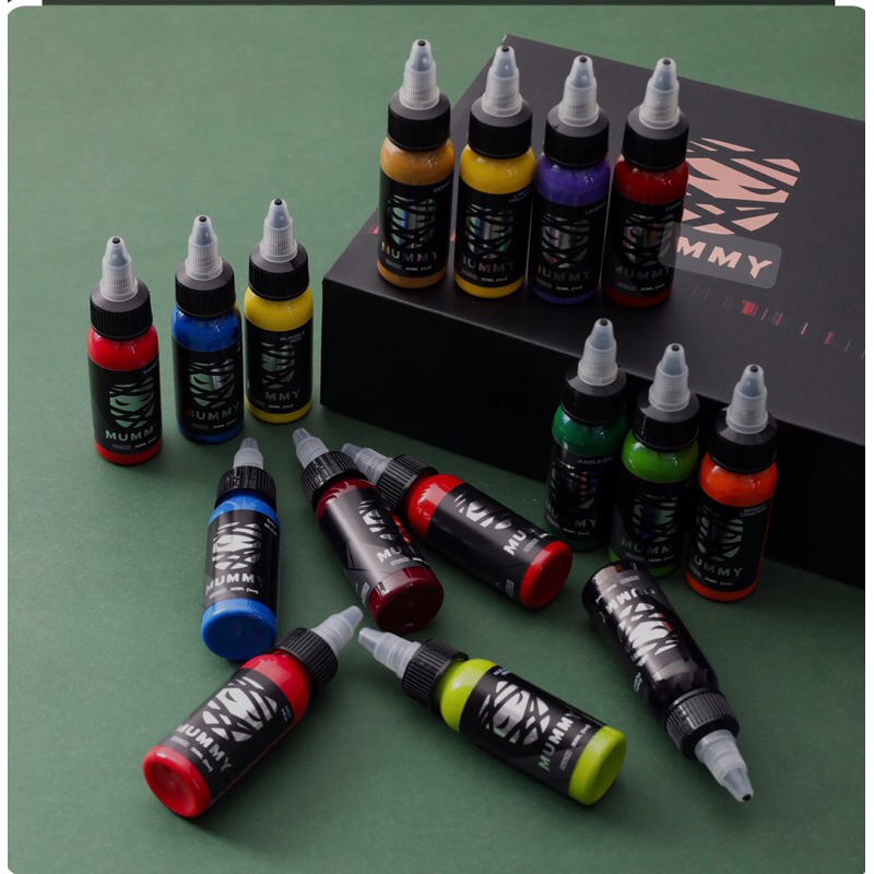 Tinta Tato Mummy 100% Original Made In USA