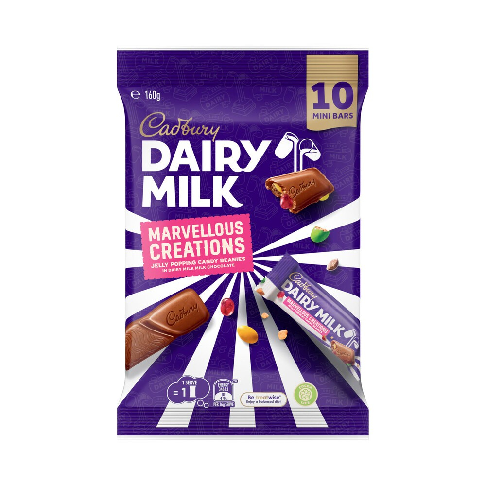 

Cadbury Dairy Milk Marvellous Creations Sharepack | 160g Australia