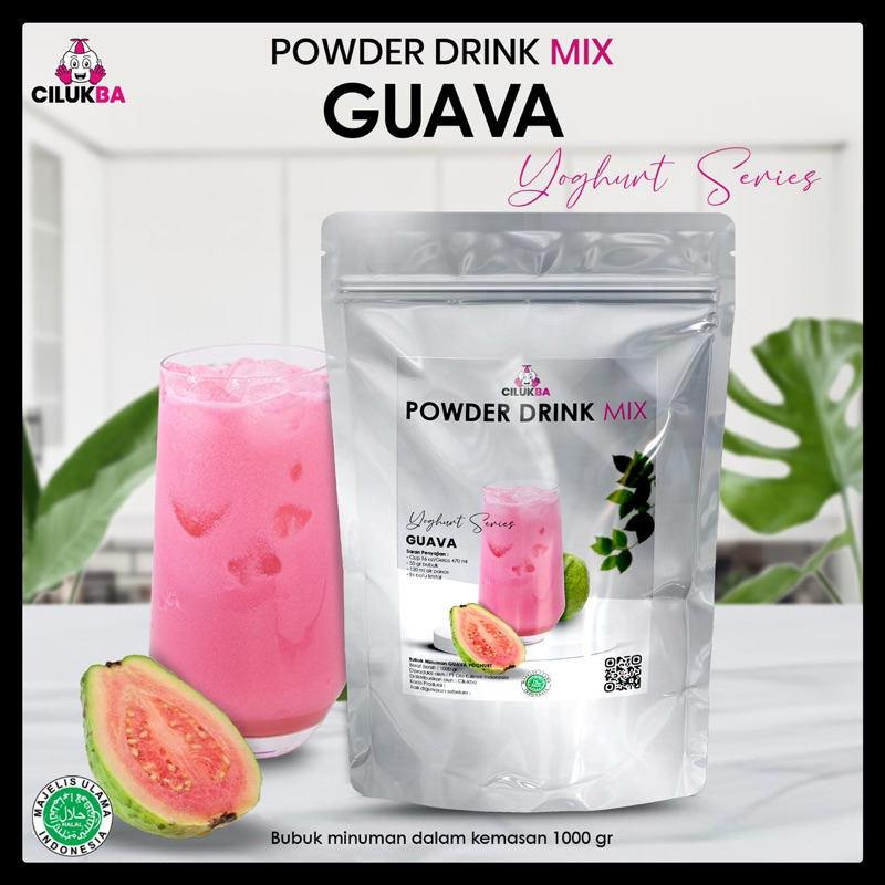 

Bubuk Minuman Rasa Guava Yoghurt 1 kg / Powder Drink Mix