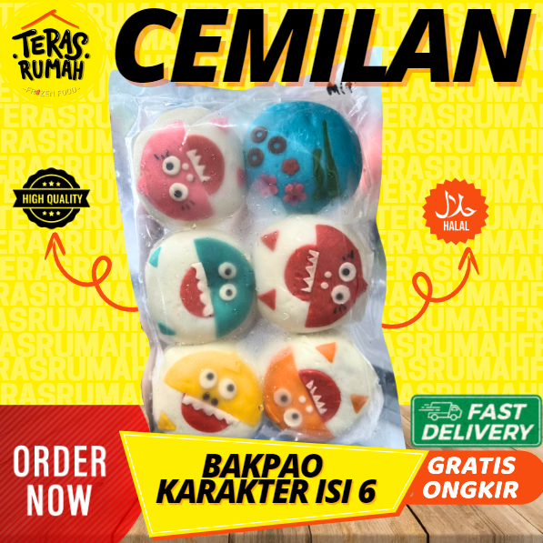 

KHUSUS INSTANT: BAKPAO KARAKTER - BABY SHARK RASA COKLAT ISI 6px