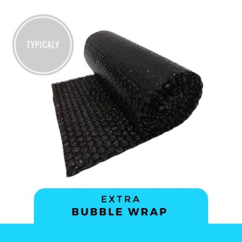 

EXTRA BUBLE WRAP (TAMBAHAN) AGAR PACKING LEBIH AMAN