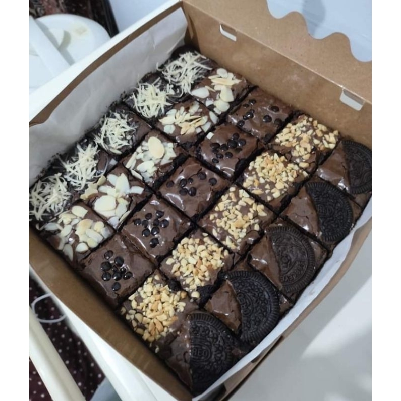 

fudgy brownies ukuran 20cm
