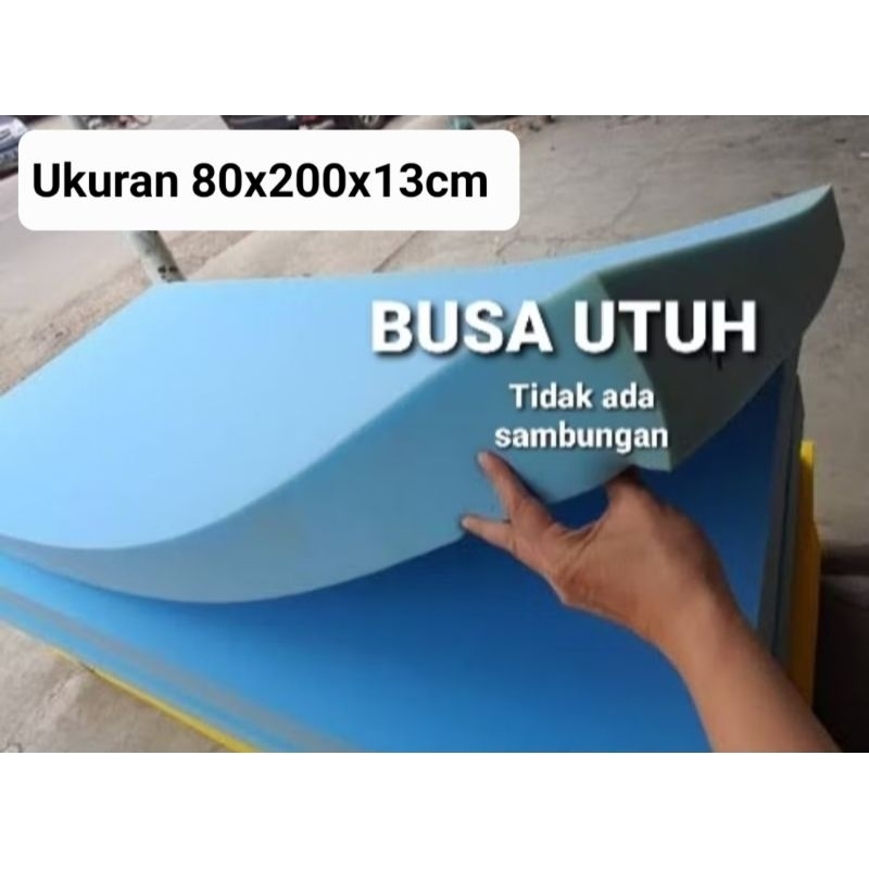 Kasur Busa Utuh 80x200 tebal 13cm (Tanpa Sarung)