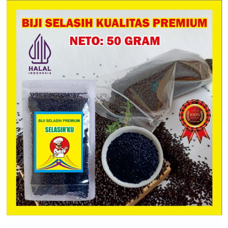 

biji selasih kering kemasan sachet berat 50gr kualitas nomor 1