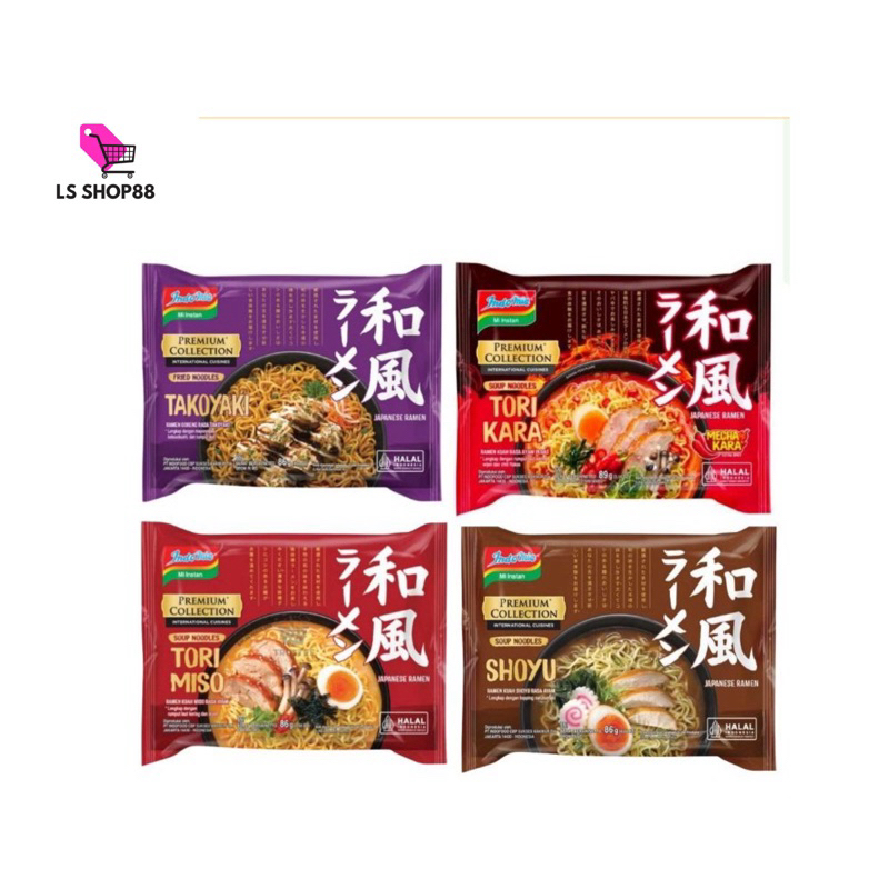 

INDOMIE Premium Japanese Collection