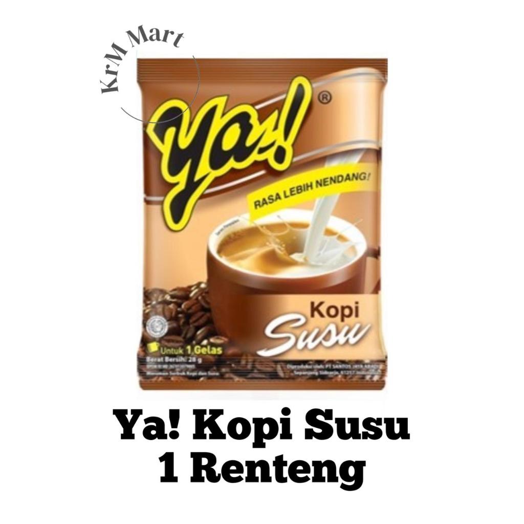 

Ya! Susu Kopi Bubuk instan 1 renteng renceng Ya