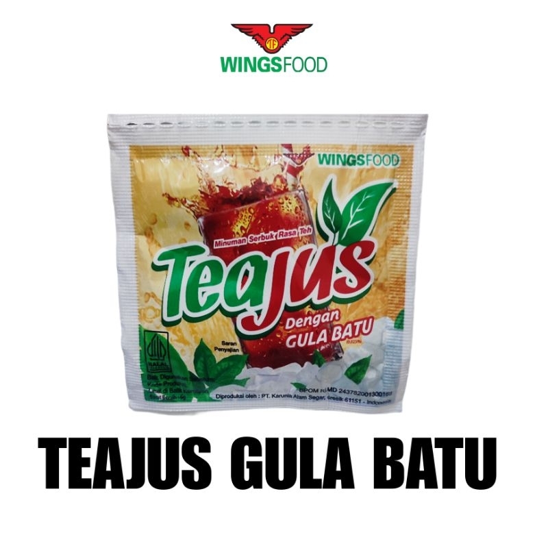 

TEAJUS GULA BATU 1 PACK ( ISI 60PCS )