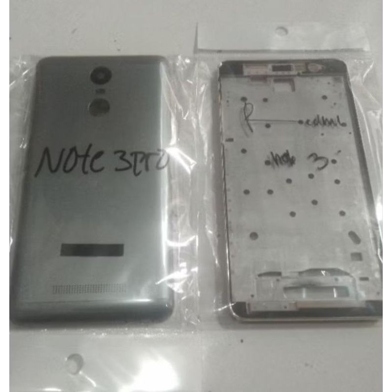 FRAME BEZZEL+BACKDOR TUTUP MESIN REDMI NOTE 3/NOTE 3 PRO