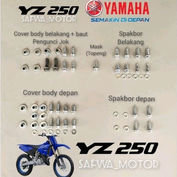 Baud lengkap full body Yamaha YZ 250