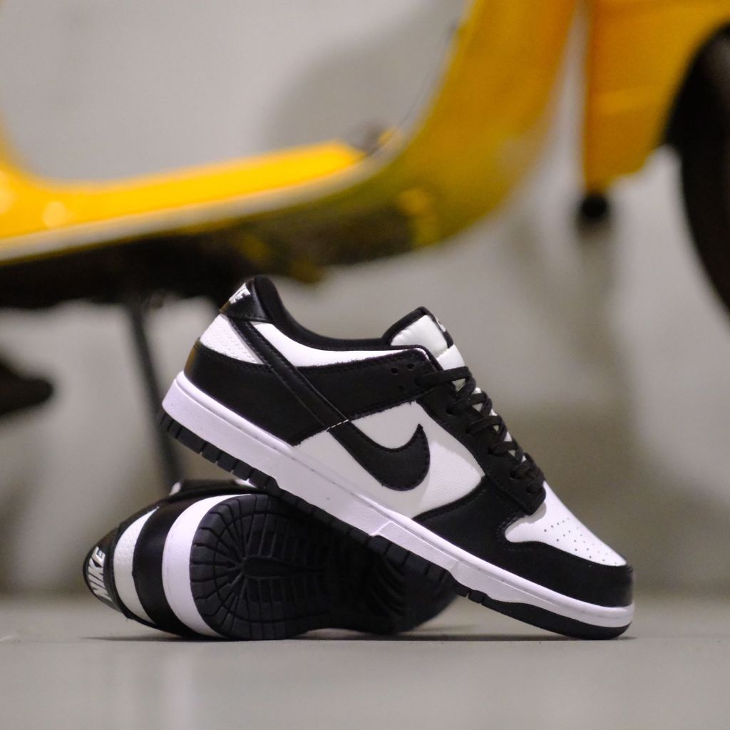 SEPATU SB DUNK LOW PANDA BLACK WHITE - SNEAKERS NIKI DUNK