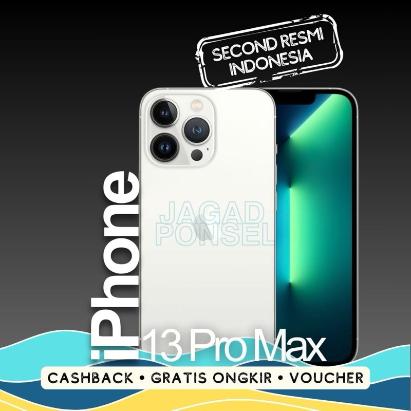 iPhone 13 Pro Max Ex iBox / RESMI SECOND FULLSET