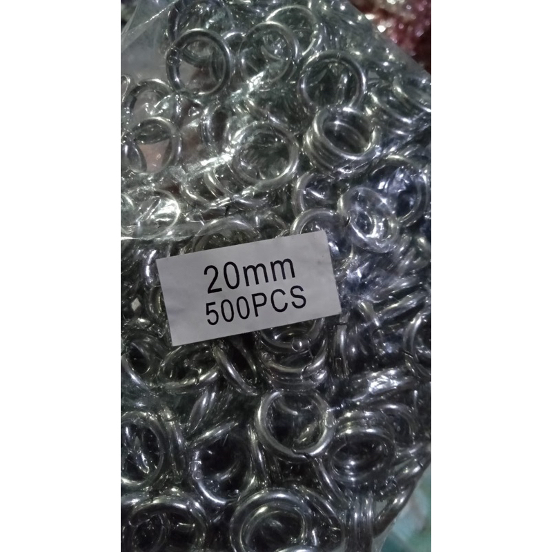 bahan Ring GANCI SILVER 20mm / 2 cm grosir
