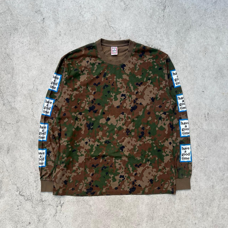 LONGSLEEVE HAVE A GOOD TIME CAMO