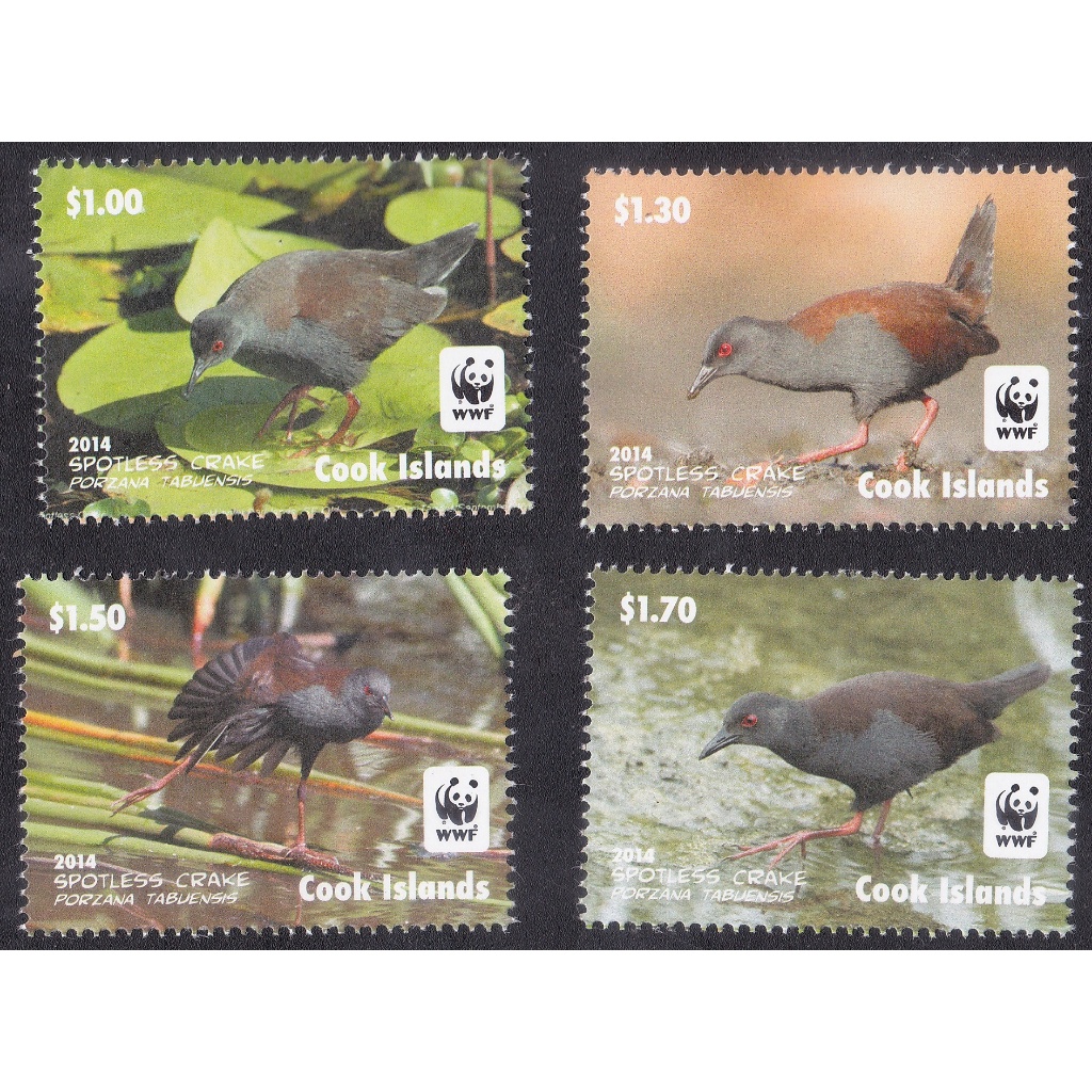 

A 10458 SET LENGKAP PRANGKO COOK ISLANDS TEMA SATWA WWF DENGAN KONDISI MNH MINT NEVER HINGED