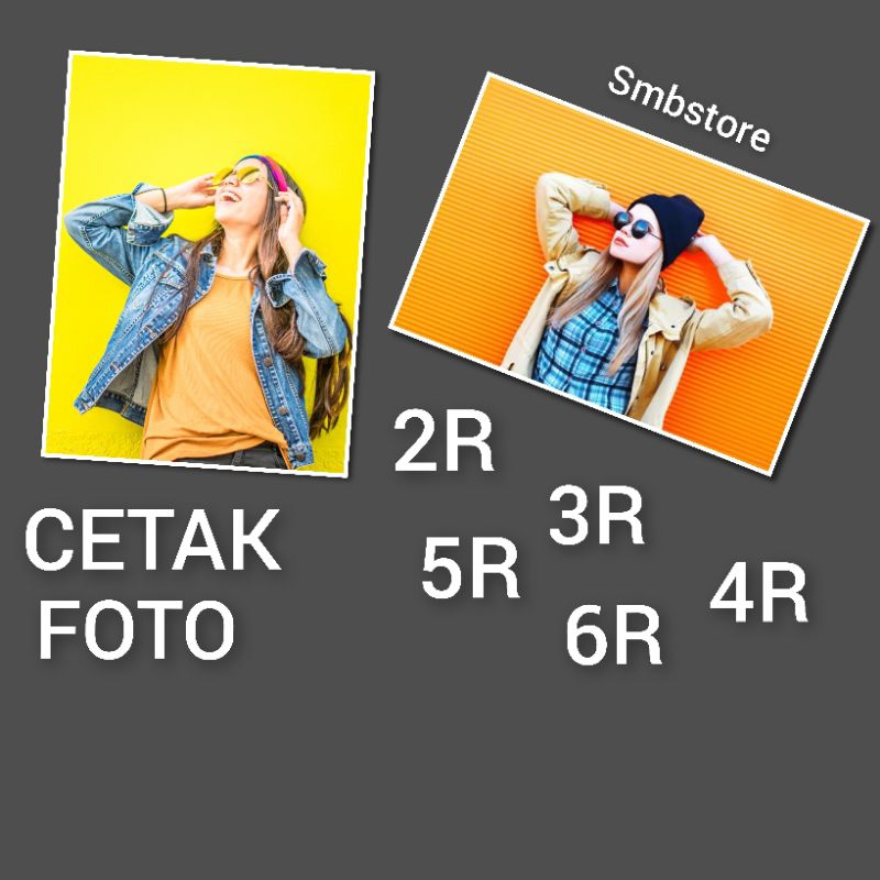 CETAK FOTO 2R 3R 4R 5R 6R Laminasi glossy / silky