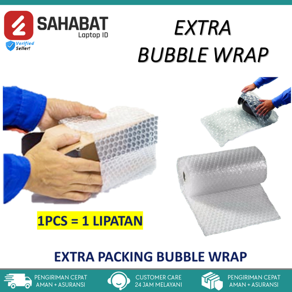 

EXTRA BUBBLE WRAP TEBAL KHUSUS ORDERAN LAPTOP